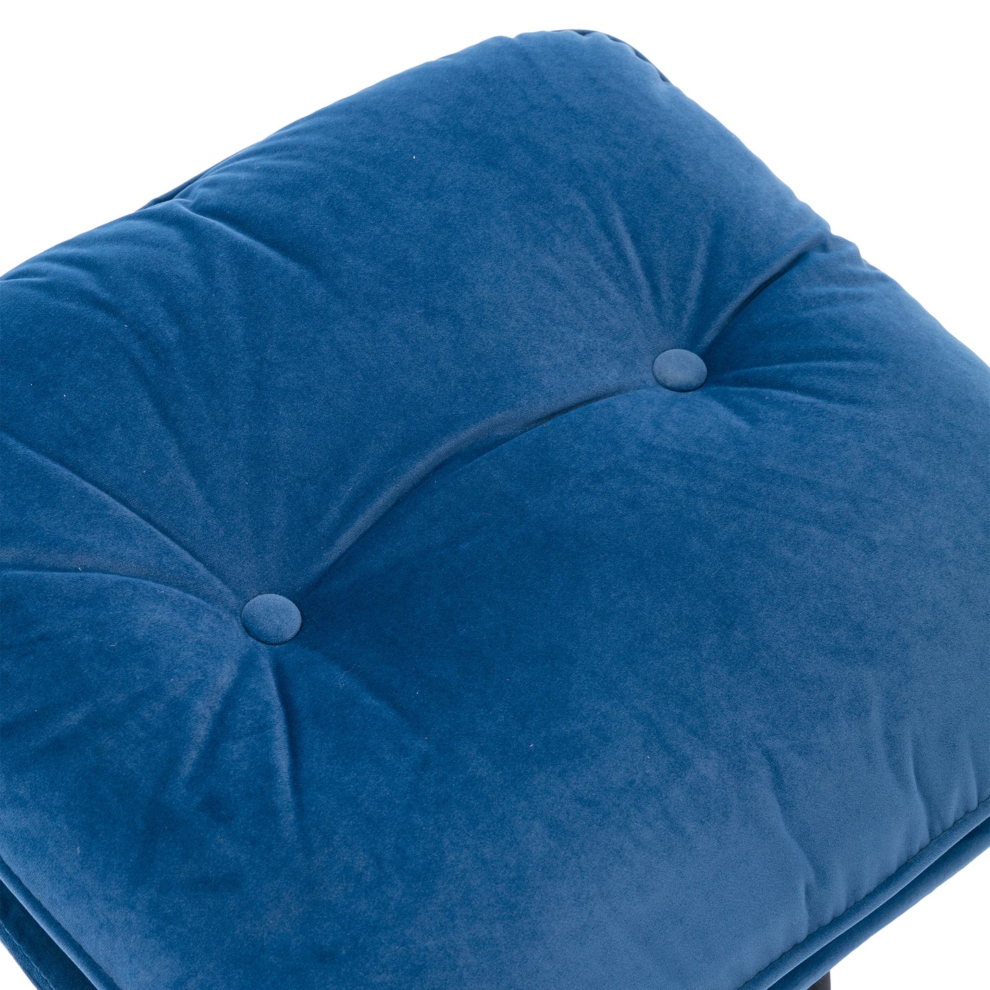 Accent chair with Ottoman - Blue