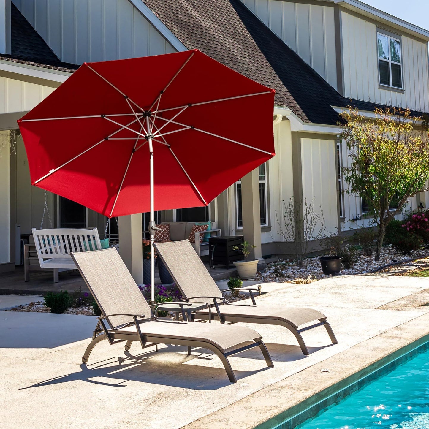 10FT Patio Umbrella with Tilt & Crank