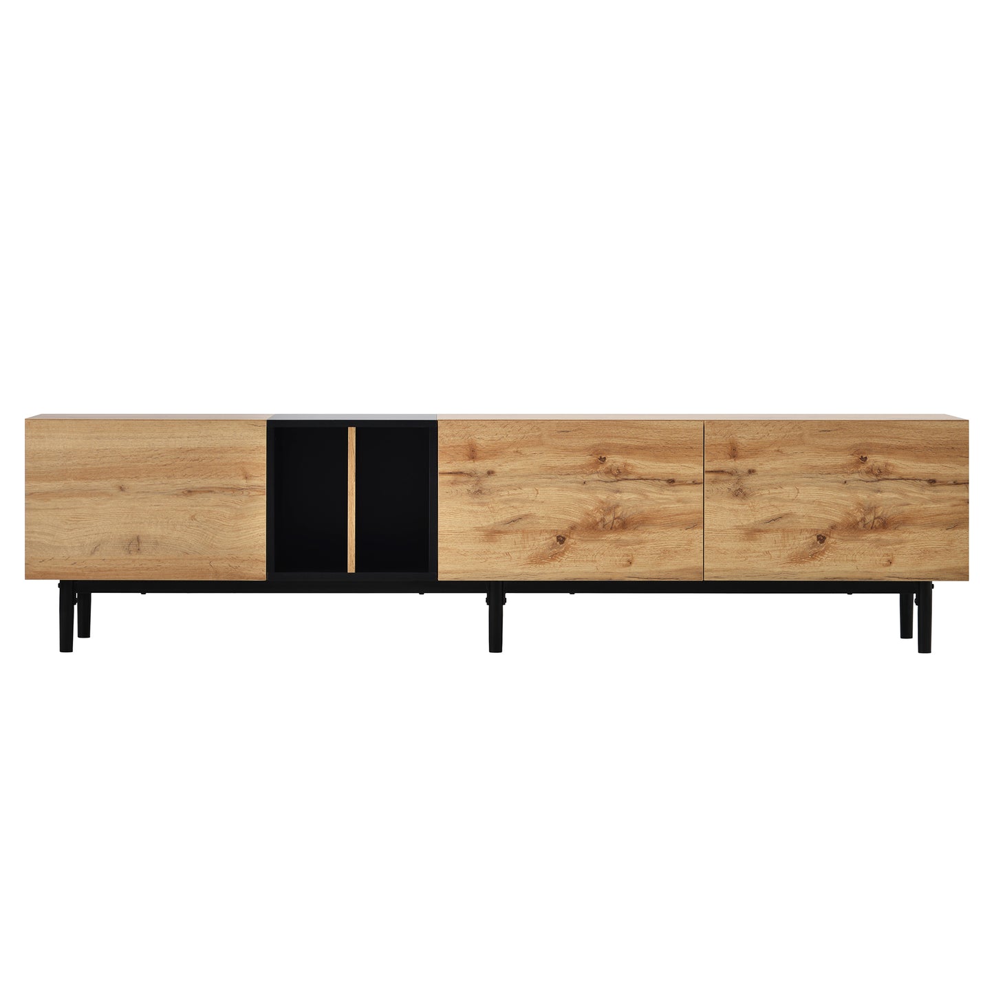 Modern TV stand with large storage