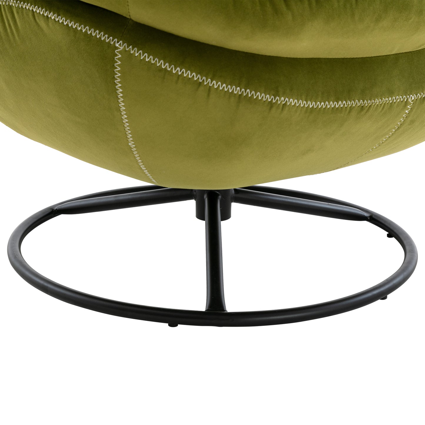 Accent chair with Ottoman - Fruit Green