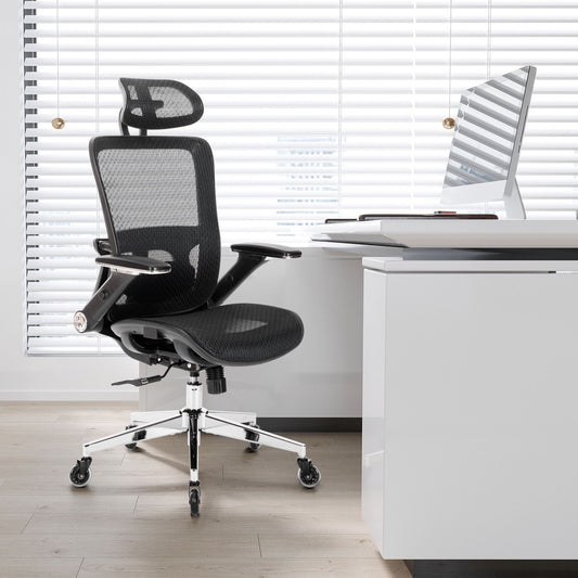 Ergonomic Mesh Office Chair - Black