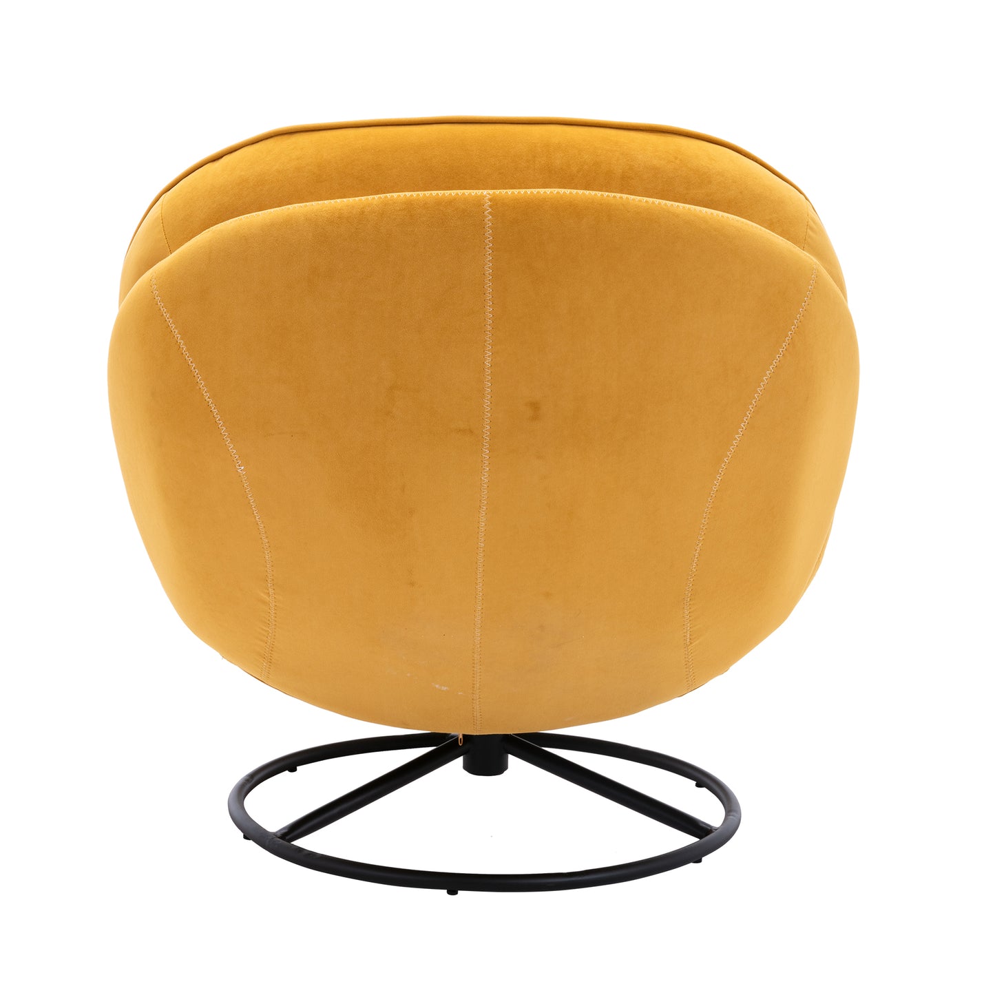 Accent chair with Ottoman - Yellow