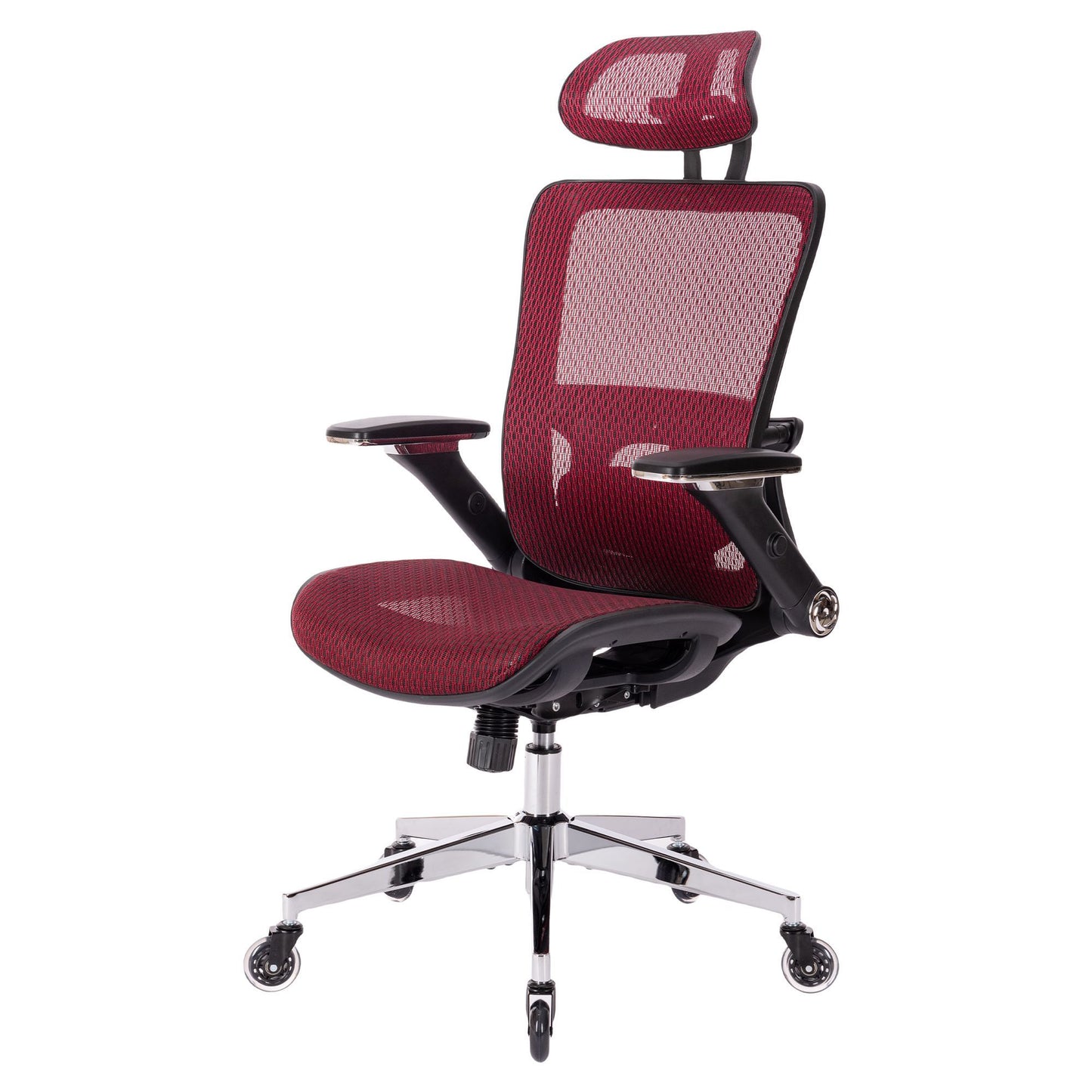 Ergonomic Mesh Office Chair - Red