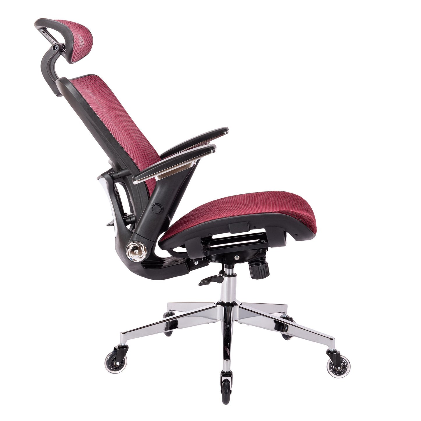 Ergonomic Mesh Office Chair - Red