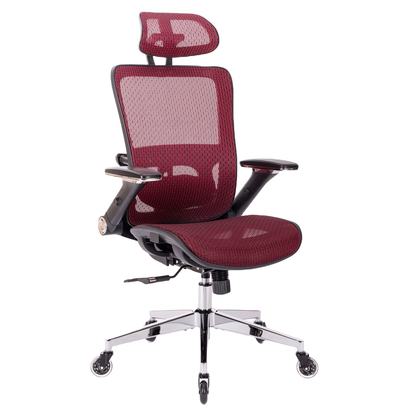 Ergonomic Mesh Office Chair - Red