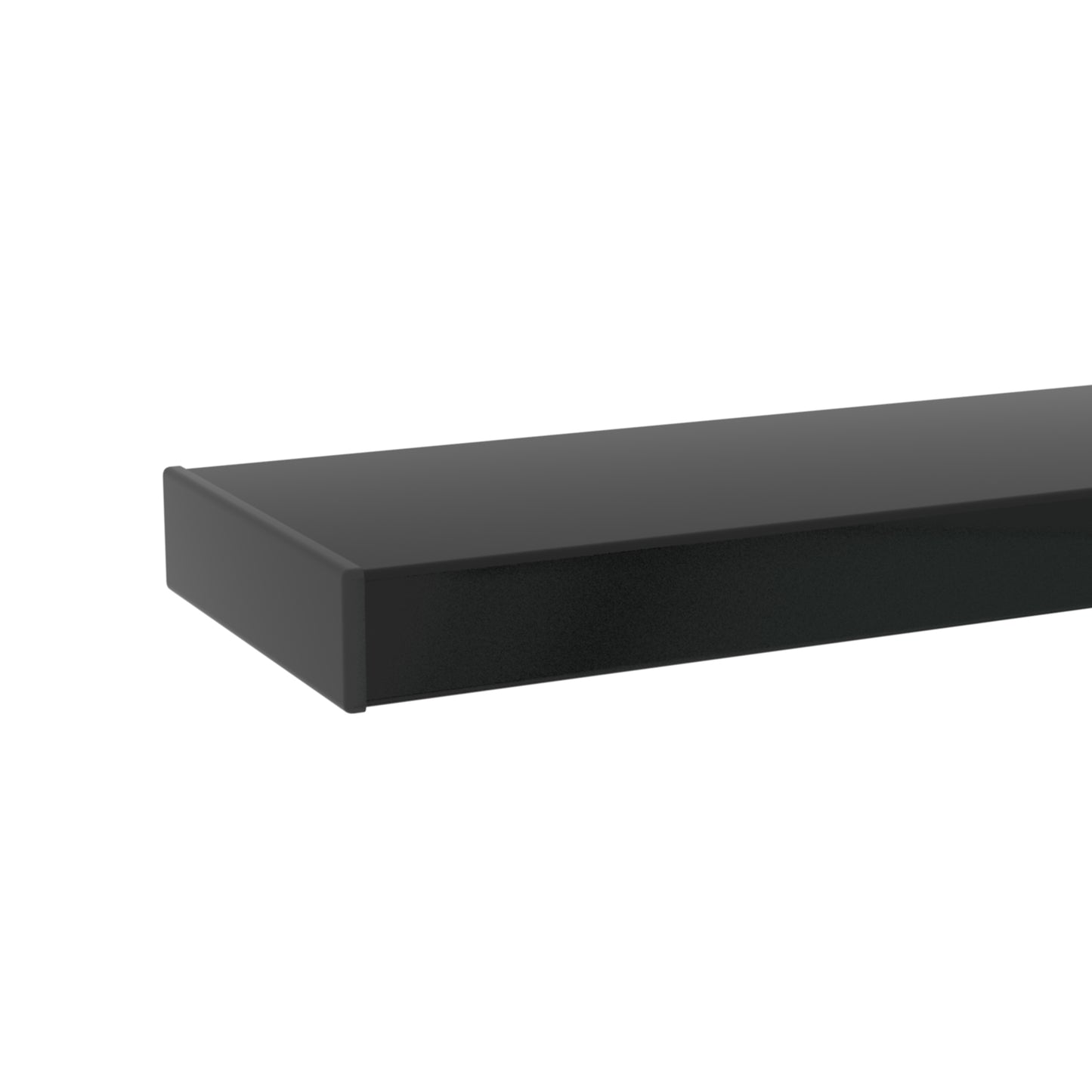 Rectangle Black Glass Coffee Table, Modern Design