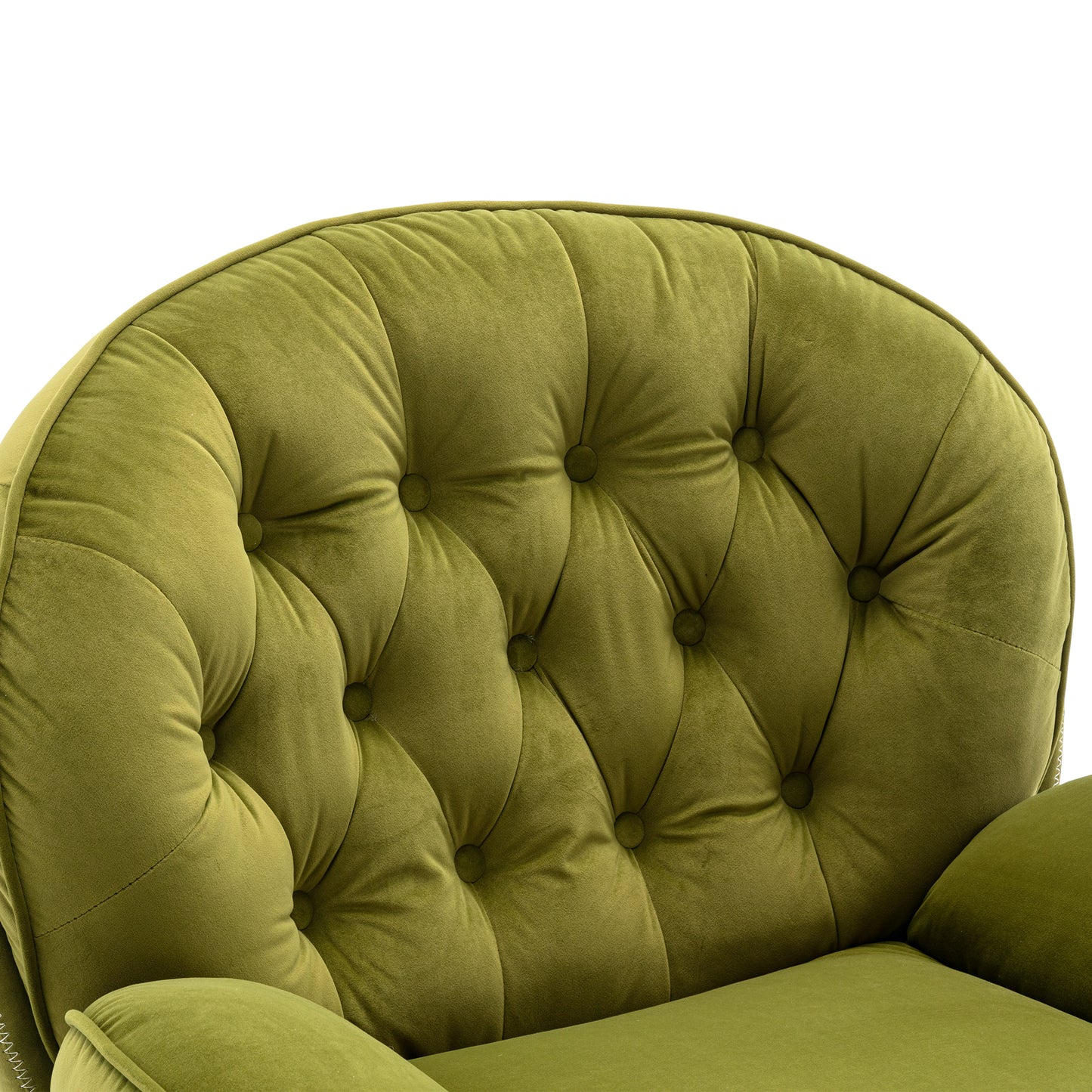 Accent chair with Ottoman - Fruit Green