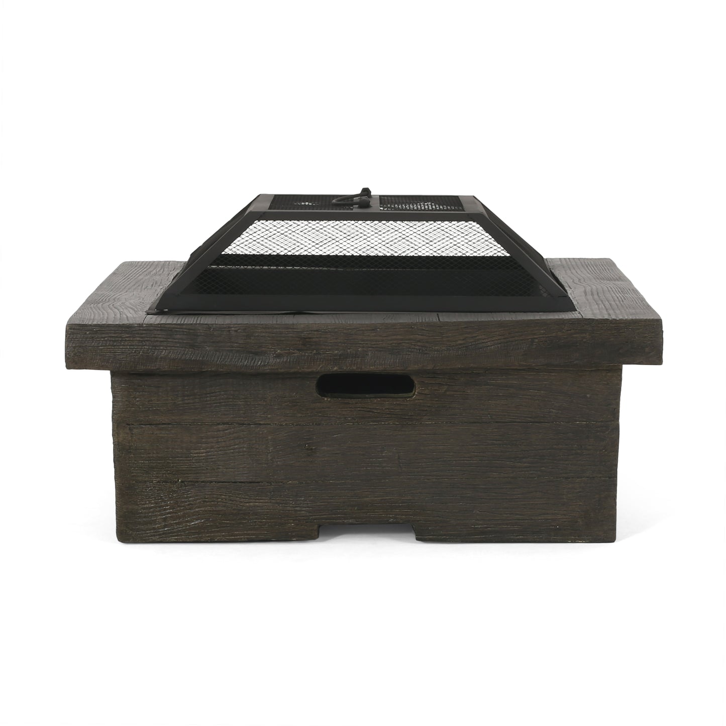 MGO 29" Square Wood Burning Fire Pit