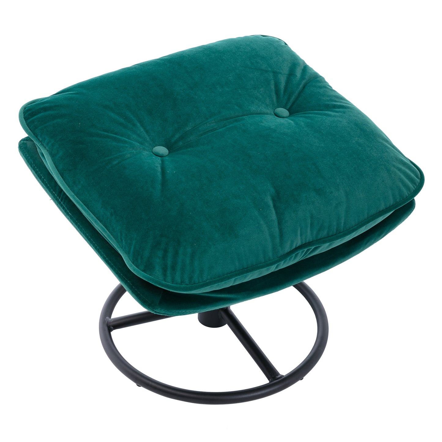 Accent chair with Ottoman - Green