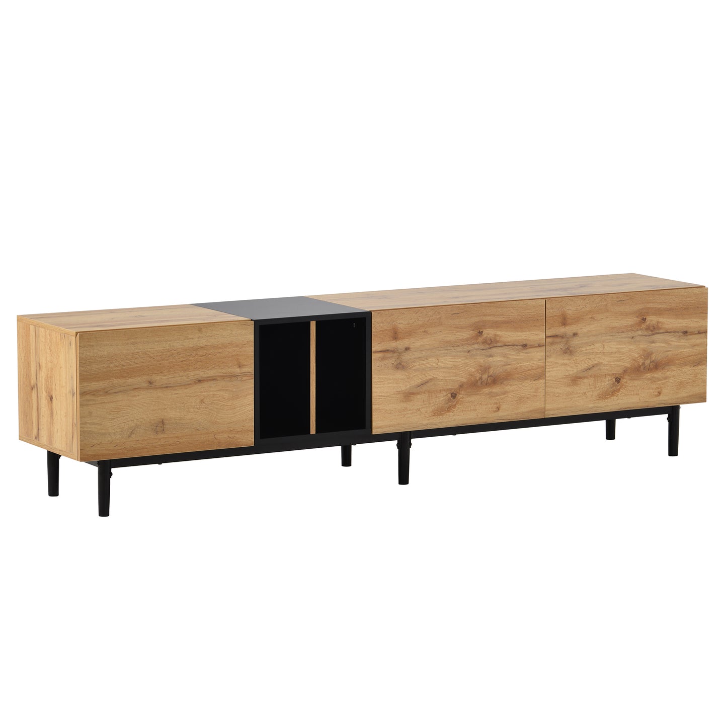 Modern TV stand with large storage