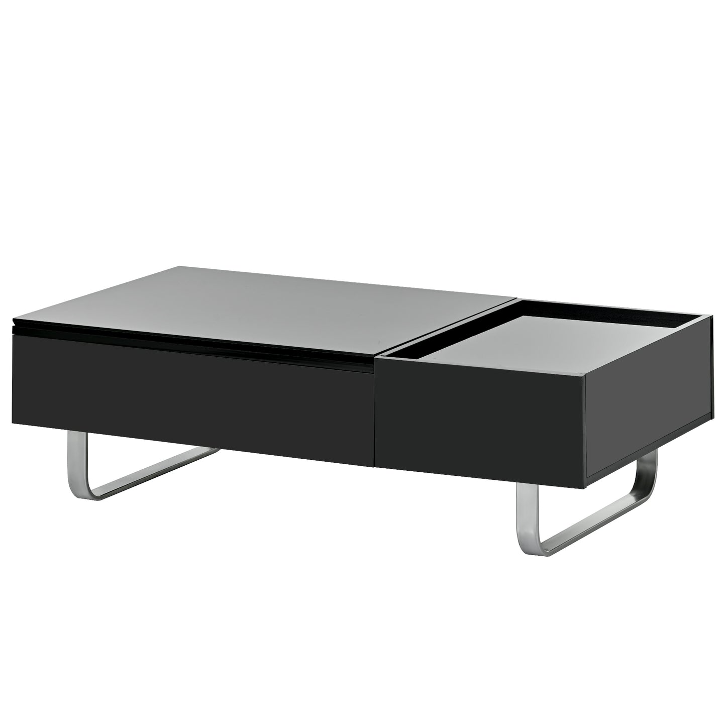 ON-TREND Multi-Functional Coffee Table with Lifted Top