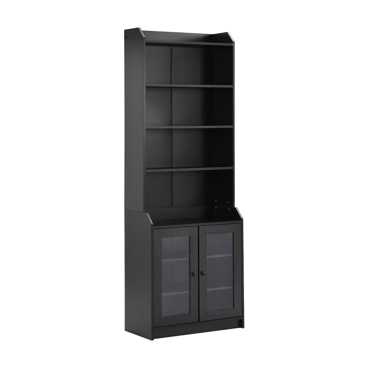 Elegant tall cabinet with acrylic doors