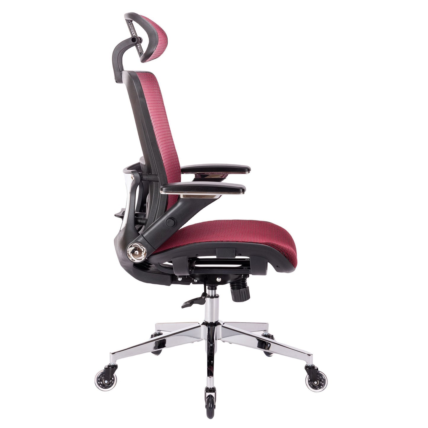 Ergonomic Mesh Office Chair - Red