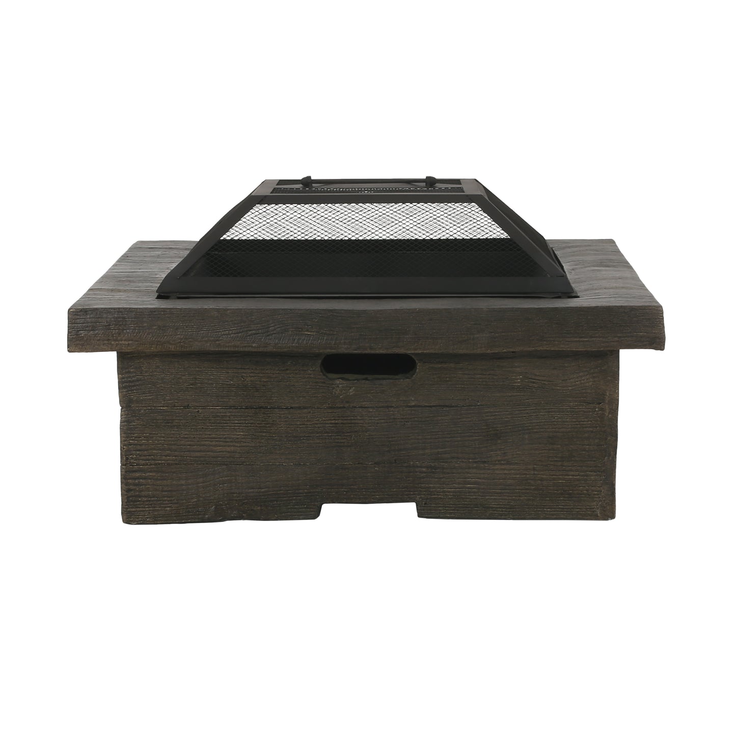 MGO 29" Square Wood Burning Fire Pit