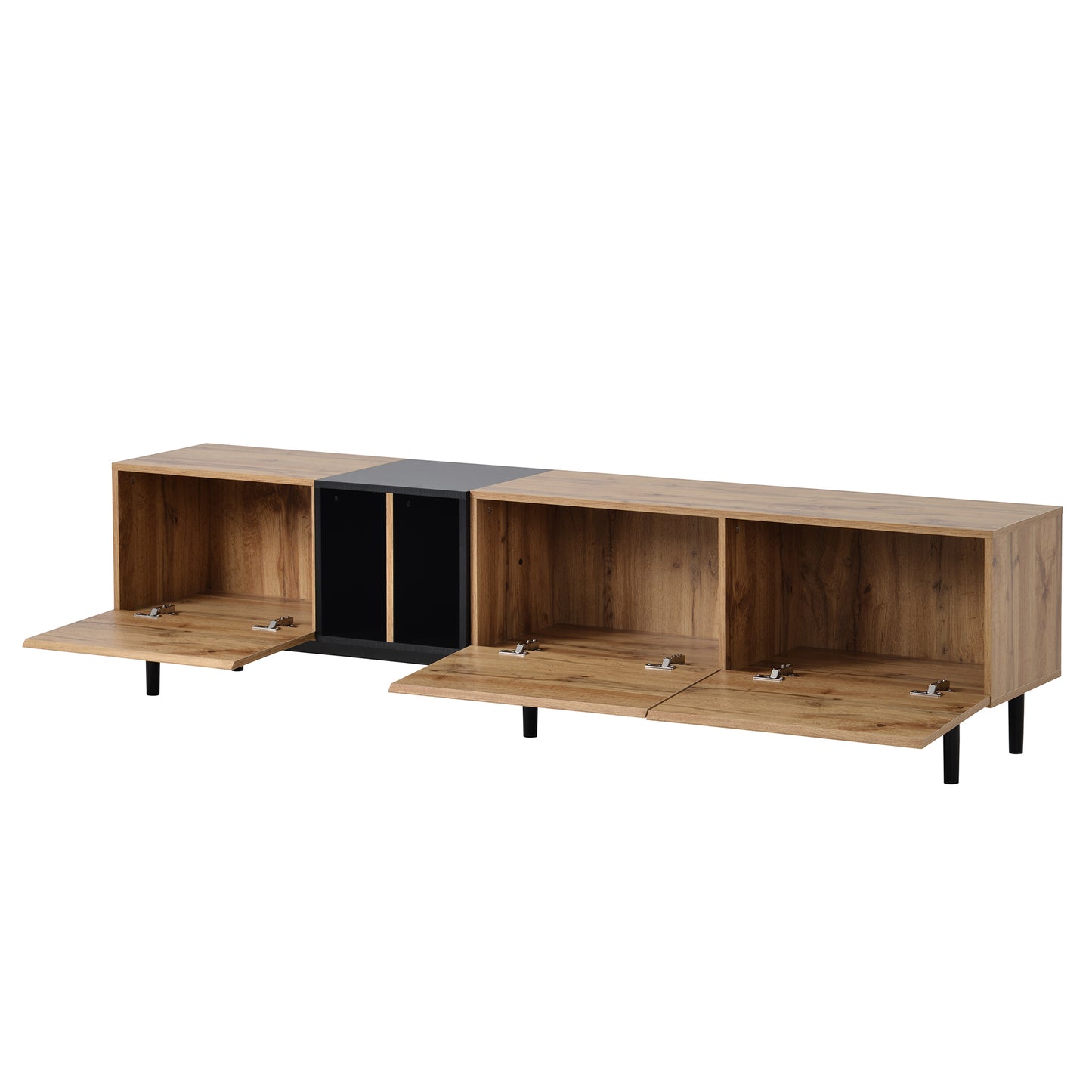 Modern TV stand with large storage