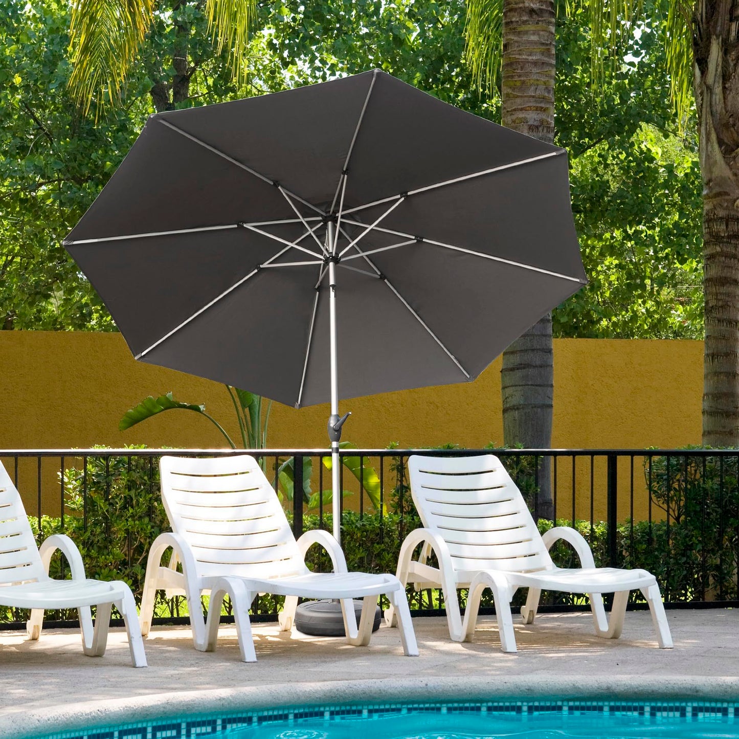 10FT Patio Umbrella with Tilt & Crank