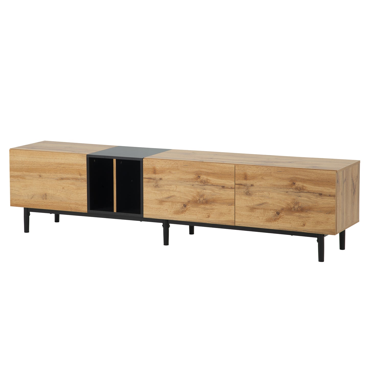 Modern TV stand with large storage