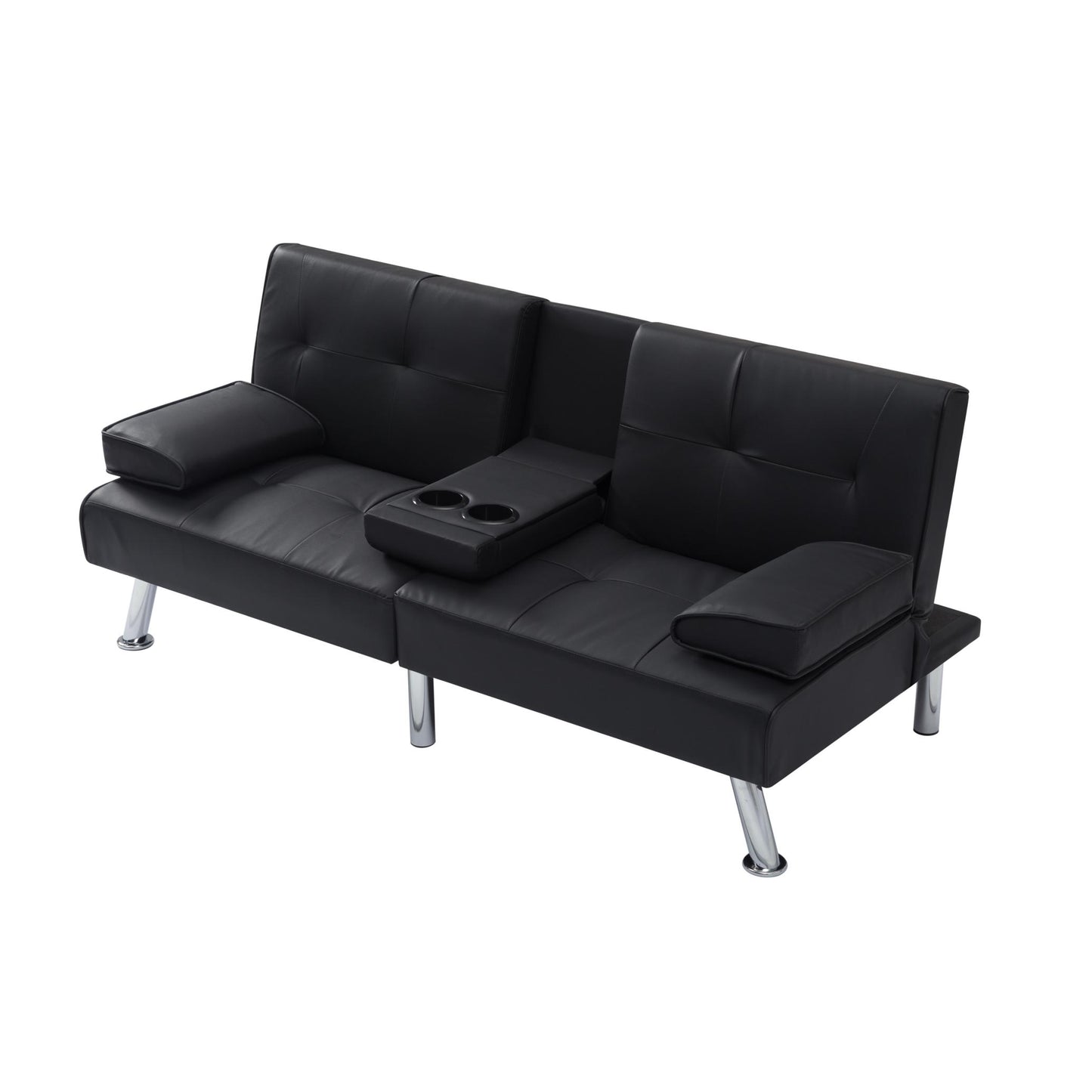 66.9” Futon sleeper sofa bed