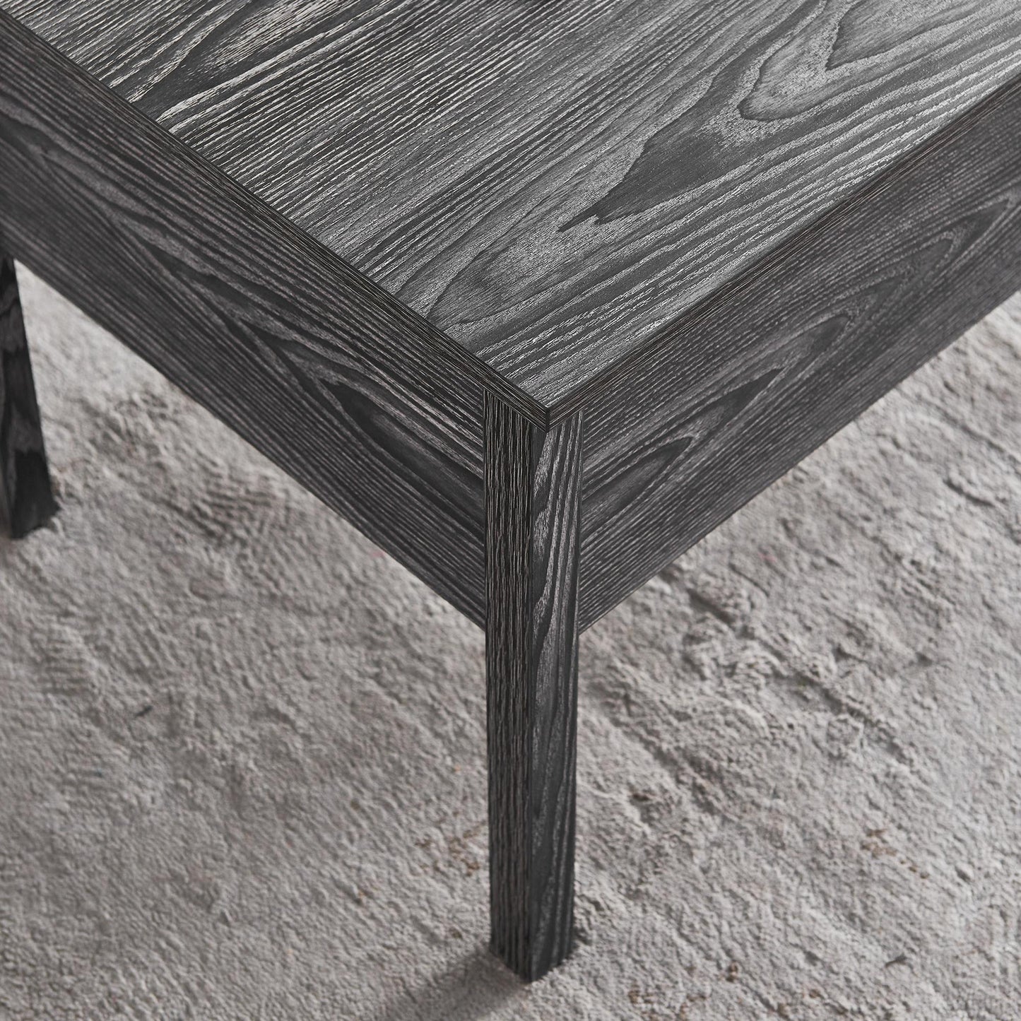MDF Lift-Top Coffee Table with Dark Grey Oak Finish