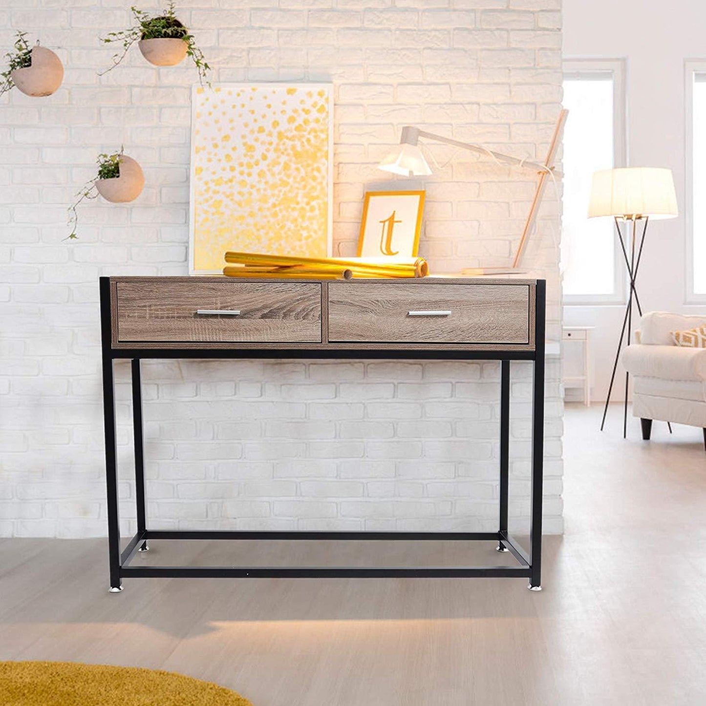 Console Sofa Coffee Tables with Drawers