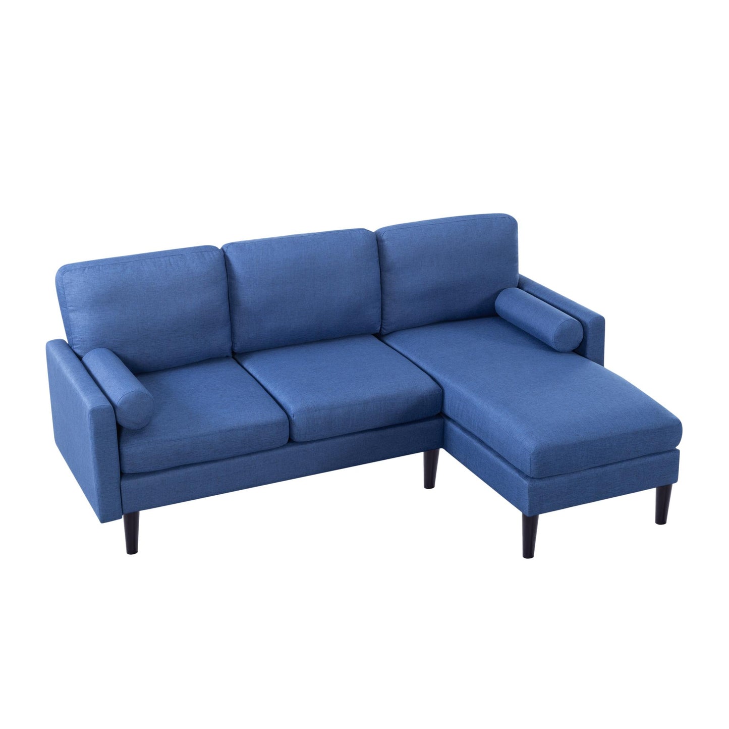 78.7” L-Shaped Reversible Sectional Sofa & Chaise