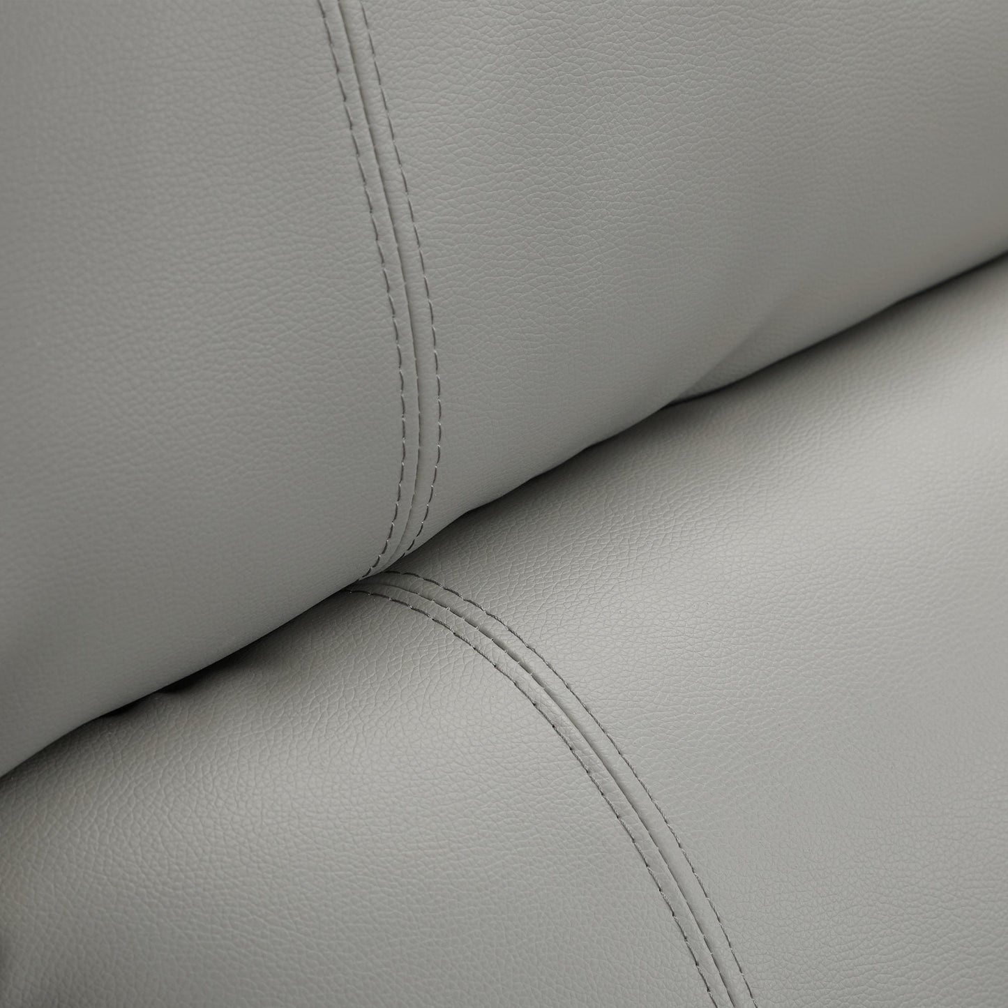 Manual Motion Sofa in PU Leather (Oversized Item / LTL)